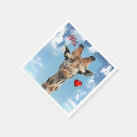 Serviette En Papier Papier de Saint Valentin serviettes (Coin)