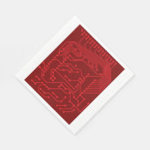 Serviette En Papier Papier de schéma électrique (Coin)