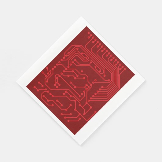 Serviette En Papier Papier de schéma électrique (Coin)