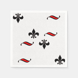 Serviette En Papier Papier de style français Napkin