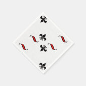 Serviette En Papier Papier de style français Napkin (Coin)