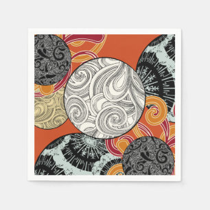 Serviette En Papier Papier de style japonais Napkin avec textures