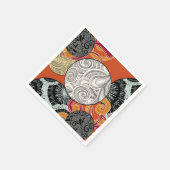 Serviette En Papier Papier de style japonais Napkin avec textures (Coin)