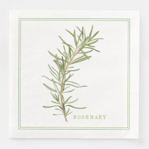 Serviette En Papier Papier de table ROSEMAIRE FRAIS