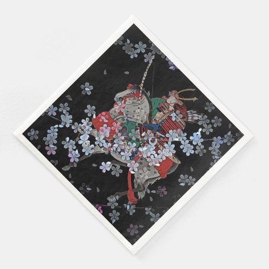 Serviette En Papier Papier de table Samurai (Coin)