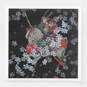 Serviette En Papier Papier de table Samurai