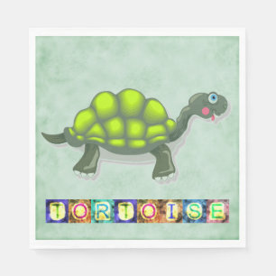 Serviette En Papier Papier de tortue Napkin
