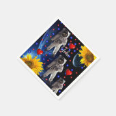 Serviette En Papier Papier de tournesol Astronaut (Coin)