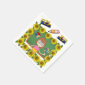 Serviette En Papier Papier de tournesol enseignant (Coin)