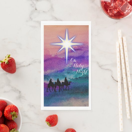 Serviette En Papier Papier de Trois Rois Papier Serviettes d'hôtes (En situation)