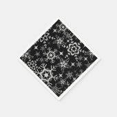 Serviette En Papier Papier de vacances Napkins Flèches de neige (Coin)