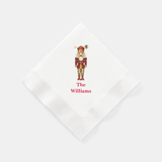 Serviette En Papier Papier de vacances Napkins-Nutcracker (Coin)
