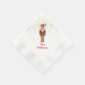 Serviette En Papier Papier de vacances Napkins-Nutcracker (Coin)