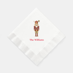 Serviette En Papier Papier de vacances Napkins-Nutcracker