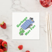 Serviette En Papier Papier de ventilateur Garbage Man (En situation)