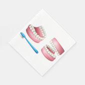 Serviette En Papier Papier Dentures (Coin)