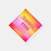 Serviette En Papier Papier d'été amusant Napkin (Coin)