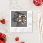 Serviette En Papier Papier d'études Ajouter votre photo (En situation)