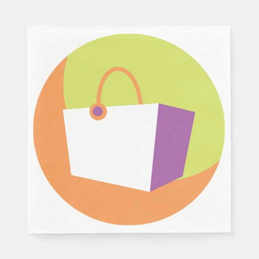 Serviette En Papier Papier d'icône de conteneur (Devant)