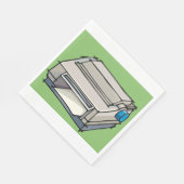 Serviette En Papier Papier d'imprimante matriciel point (Coin)