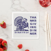 Serviette En Papier Papier DÎNER DE RESTAURANT Simple (En situation)