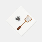 Serviette En Papier Papier d'insectes morts de Swat de vol serviettes (Coin)