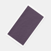 Serviette En Papier Papier d'invité violet foncé Napkin (Coin)