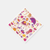 Serviette En Papier Papier Diwali Napkin (Coin)