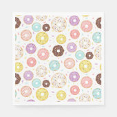 Serviette En Papier Papier Donut Party (Devant)