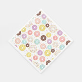 Serviette En Papier Papier Donut Party (Coin)