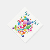 Serviette En Papier Papier, Doux 16 Joyeux Anniversaire (Coin)