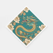 Serviette En Papier Papier Dragon Napkin (Coin)