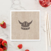 Serviette En Papier Papier Dragon & Viking (En situation)