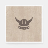 Serviette En Papier Papier Dragon & Viking (Devant)