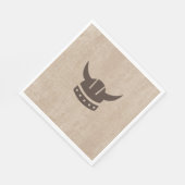 Serviette En Papier Papier Dragon & Viking (Coin)