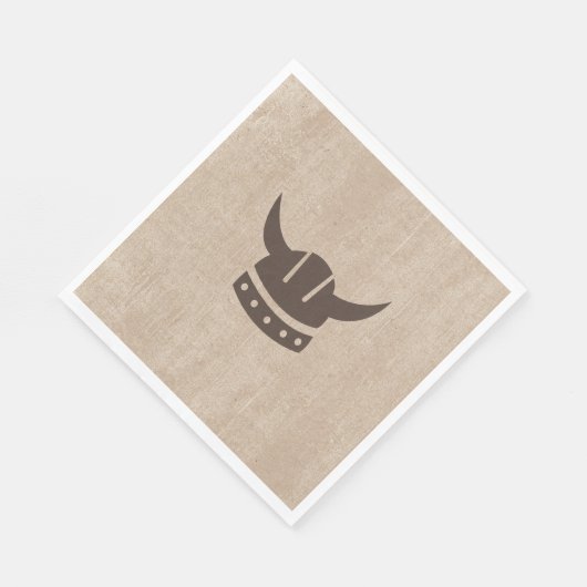 Serviette En Papier Papier Dragon & Viking (Coin)