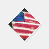 Serviette En Papier Papier drapeau américain Napkin (Coin)