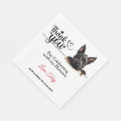 Serviette En Papier Papier écossais Terrier Napkin (Coin)