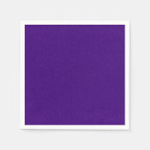 Serviette En Papier Papier Effet Bruit Violet Napkin - Personnalisable (Devant)