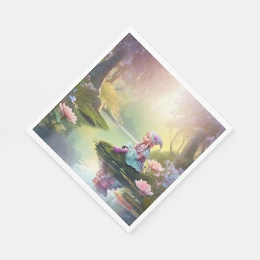 Serviette En Papier Papier Elf (Coin)