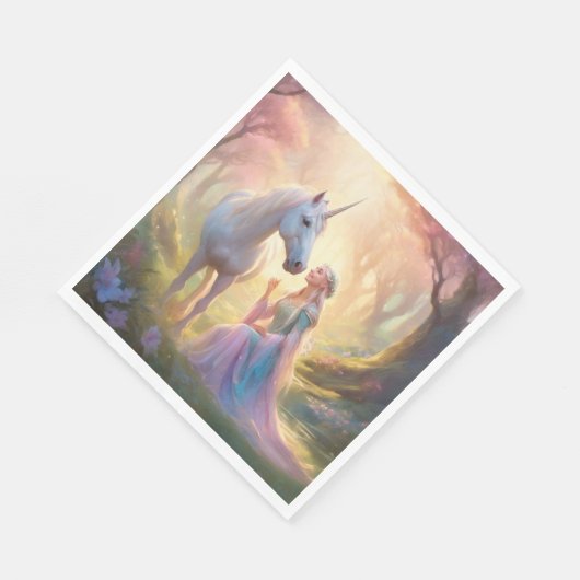 Serviette En Papier Papier Elf Princess (Coin)