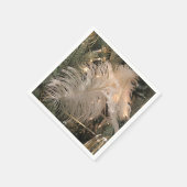 Serviette En Papier Papier en plumes (Coin)
