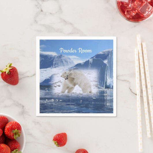 Serviette En Papier Papier en poudre (En situation)