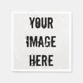 Serviette En Papier Papier entièrement personnalisable (Devant)