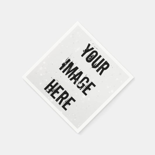 Serviette En Papier Papier entièrement personnalisable (Coin)