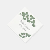 Serviette En Papier Papier Eucalyptus serviettes (Coin)