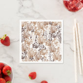 Serviette En Papier Papier extérieur Rustique Boho Thorn & Thistle (En situation)