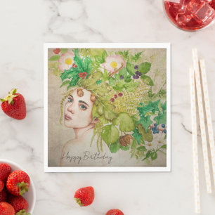 Serviette En Papier Papier fée Napkin