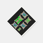 Serviette En Papier Papier fête des pères (Coin)