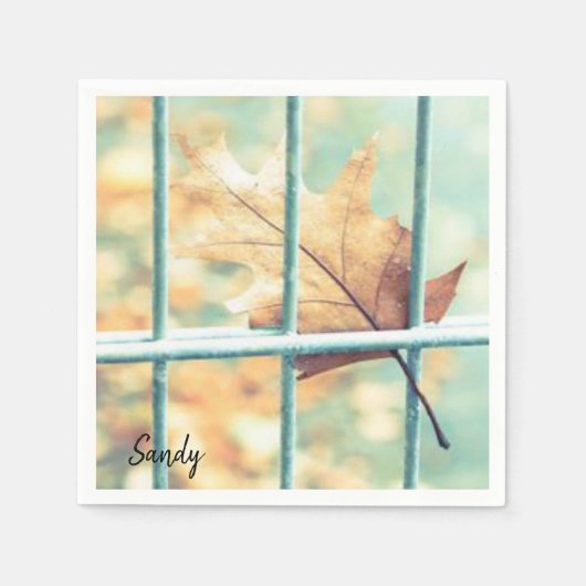 Serviette En Papier Papier, Feuille (Devant)